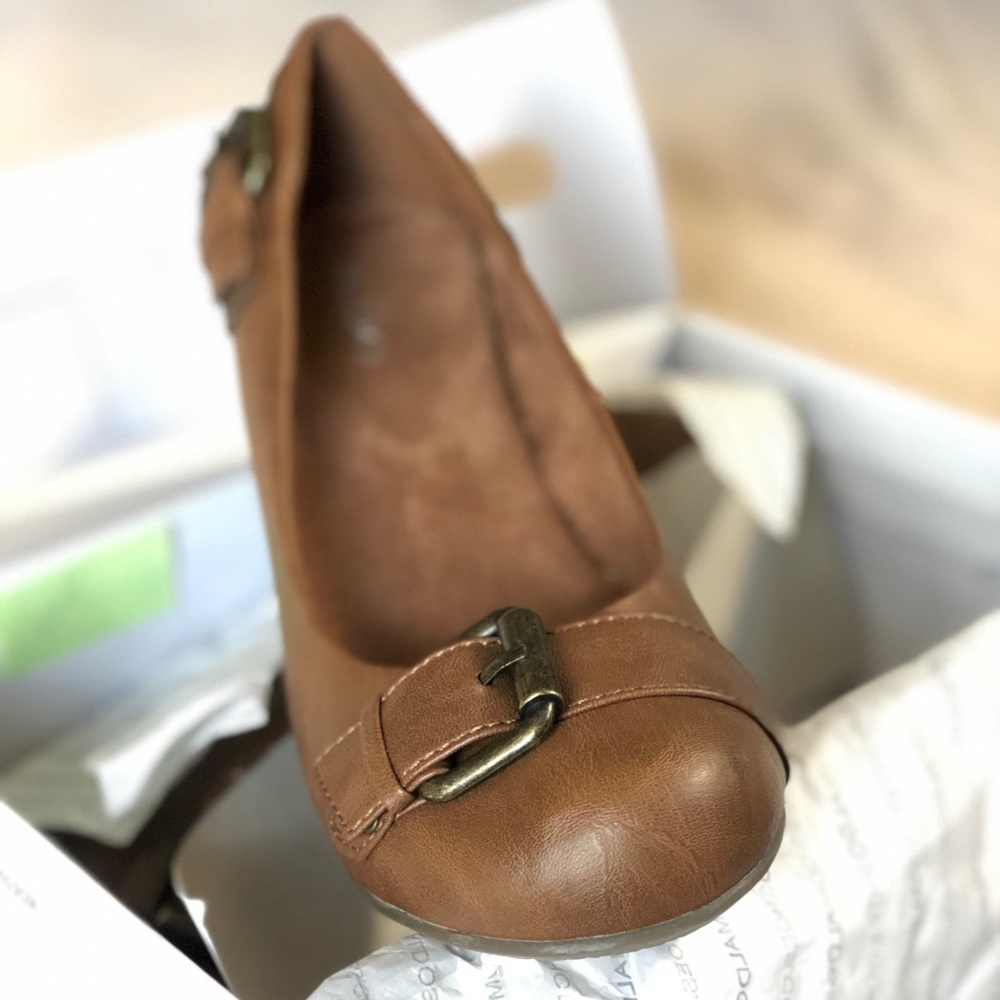 ALDO Brown Wedge Shoes